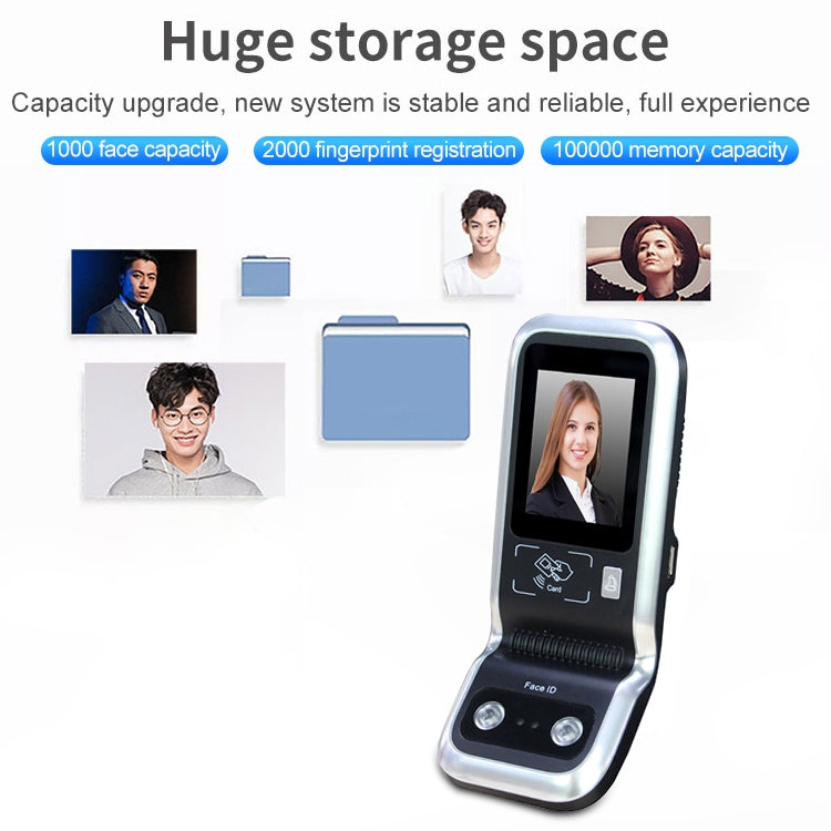 Realand TF01 2.8 inch TFT Touch Screen Face Fingerprint Time Attendance Machine, TF01 Realand TF01 2.8 inch TFT Touch Screen Face Fingerprint Time Attendance Machine, TF01